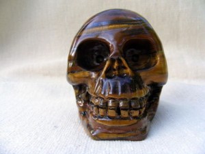 tigers eye crystal skull photo for blog post